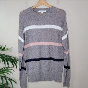 NWT Callahan | Striped Crew Neck Sweater Size Medium